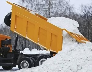 Услуги по вывозу снега