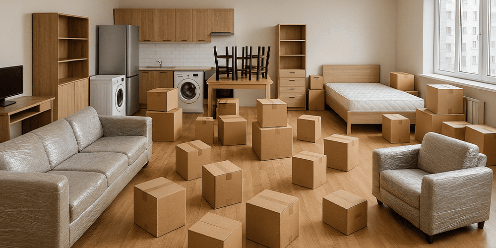 Полная мебелировка 2-комнаты